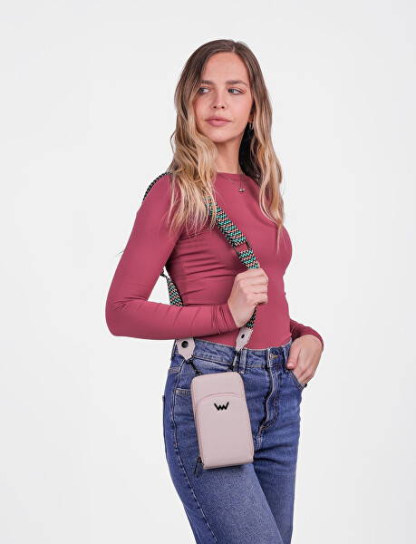 Dámská crossbody peněženka Rosia E Pink