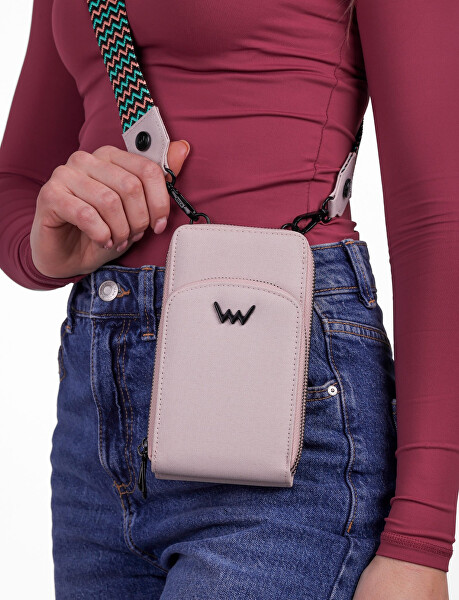 Dámská crossbody peněženka Rosia E Pink