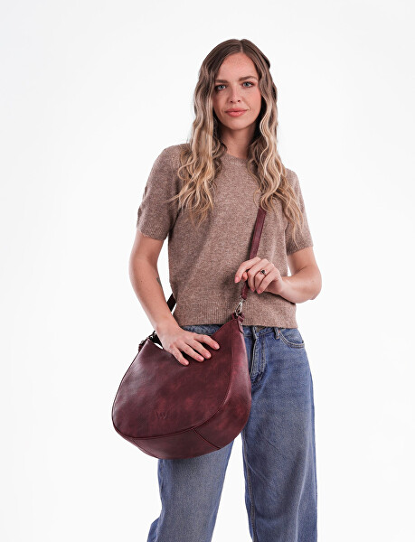 Dámska kabelka Adelia Burgundy