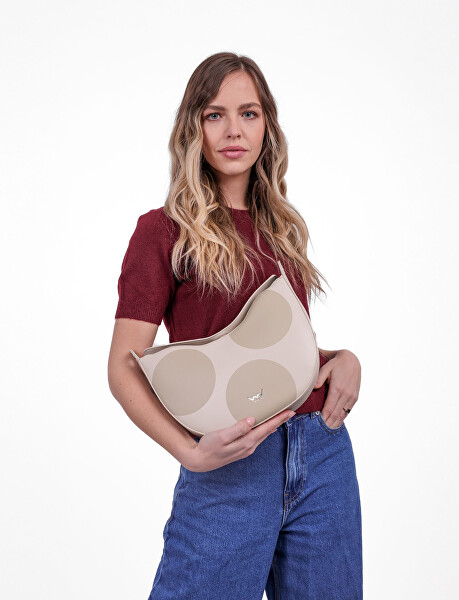 Dámská kabelka Carys Big Dot Beige