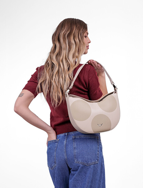Dámská kabelka Carys Big Dot Beige