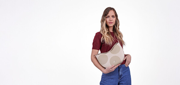 Dámská kabelka Carys Big Dot Beige