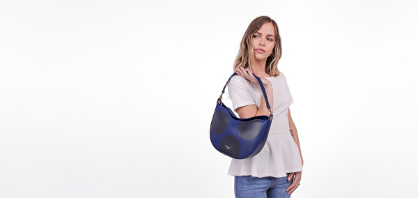 Dámská kabelka Carys Big Dot Blue