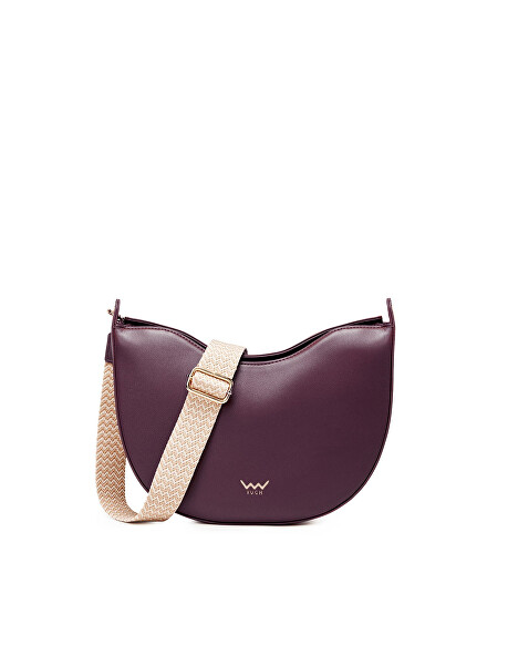 Dámská kabelka Carys Dark Wine Banana Bag
