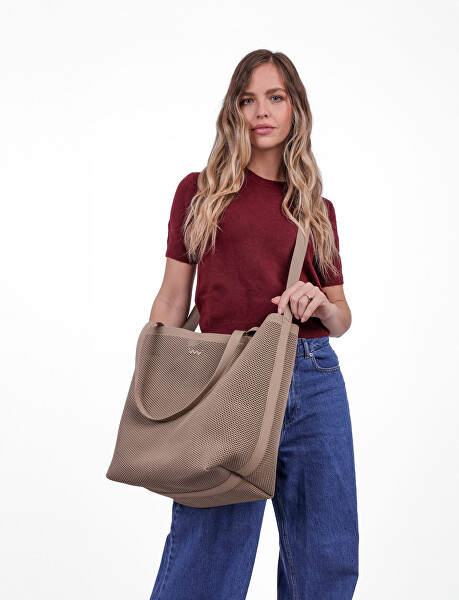 Dámská kabelka Gardell Knit Beige