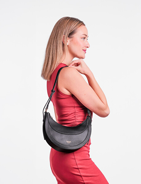 Dámská kabelka Linaya Black Banana Bag