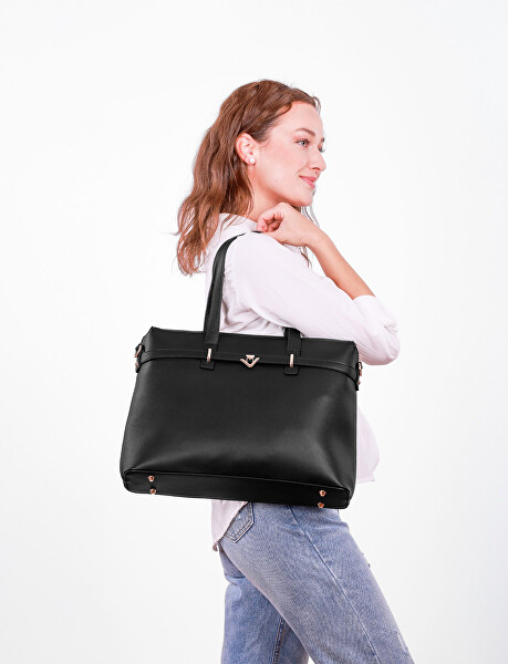 Dámská kabelka na notebook Nyara Black