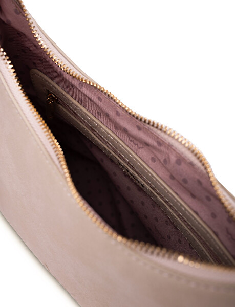 Dámská kabelka Nera Suede Creme