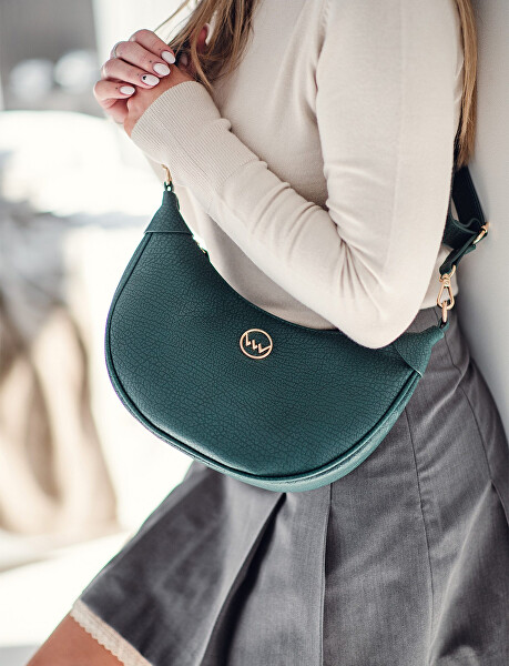 Dámská kabelka Nessa Green Banana Bag