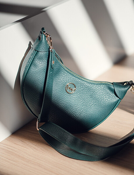 Dámská kabelka Nessa Green Banana Bag