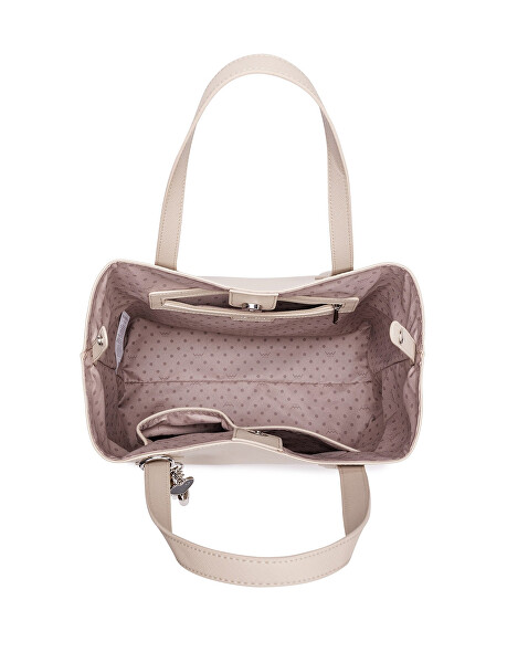 Dámska kabelka Roselda Charm Beige 2 v 1