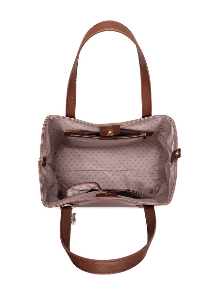 Dámska kabelka Roselda Charm Brown 2 v 1