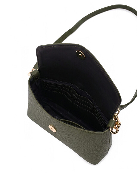 Dámská kožená crossbody kabelka Leyra Grace Olive
