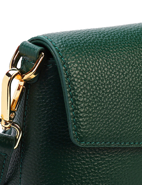 Dámská kožená crossbody kabelka Leyra Green