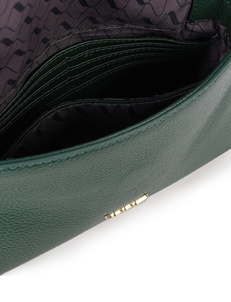 Dámská kožená crossbody kabelka Leyra Green