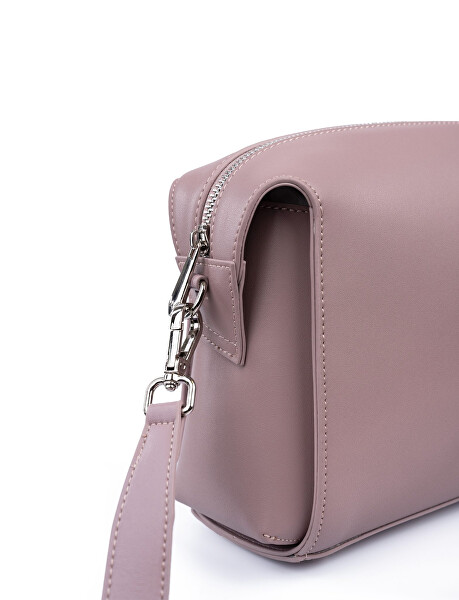 Dámská kožená crossbody kabelka Lison Dusty Pink