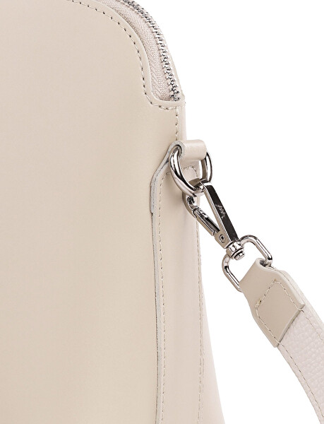 Dámska kožená crossbody kabelka Marcia Beige