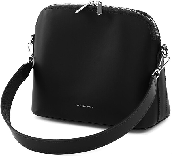 Dámská kožená crossbody kabelka Marcia Black