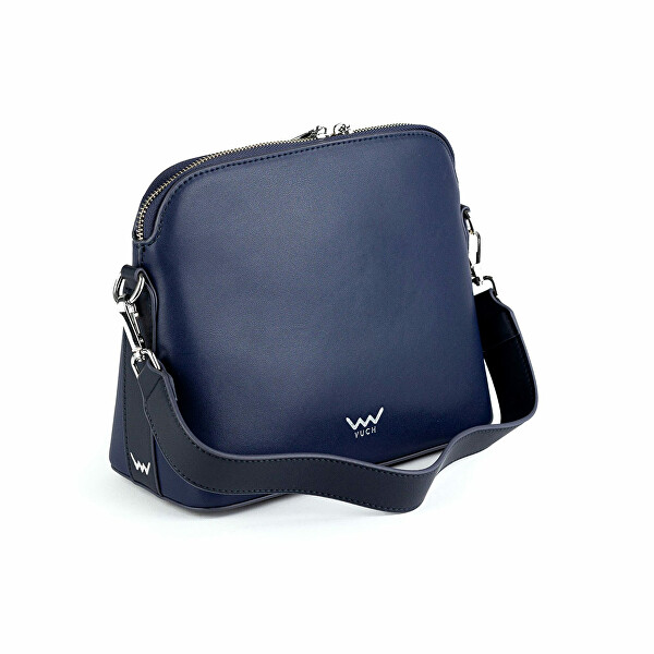 Dámská kožená crossbody kabelka Marcia Blue
