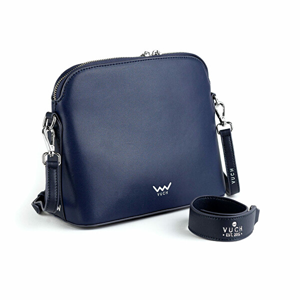 Dámská kožená crossbody kabelka Marcia Blue