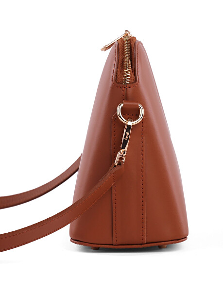Dámská kožená crossbody kabelka Marcia Brown