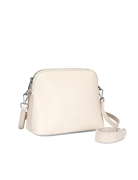 Dámská kožená crossbody kabelka Marcia Dark Beige