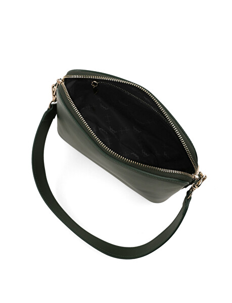 Dámská kožená crossbody kabelka Marcia Dark Green