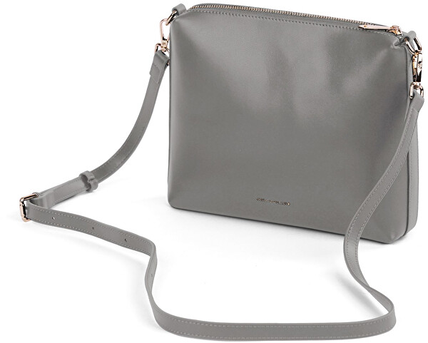 Dámská kožená crossbody kabelka Marcia Grace Grey