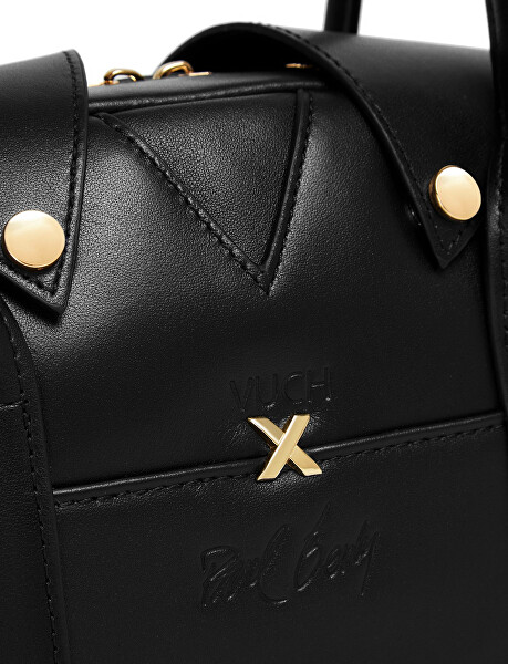 Dámská kožená kabelka Berya Black