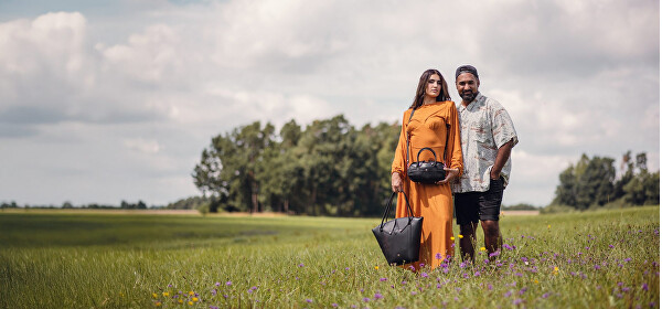 Dámská kožená kabelka Berya Black