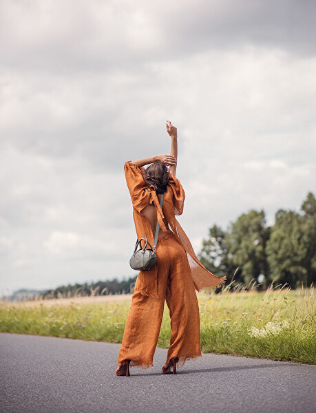 Dámská kožená kabelka Berya Olive