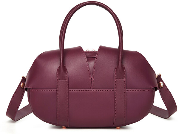 Dámská kožená kabelka Berya Wine