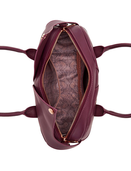 Dámská kožená kabelka Berya Wine
