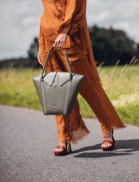 Dámská kožená kabelka Venea Olive