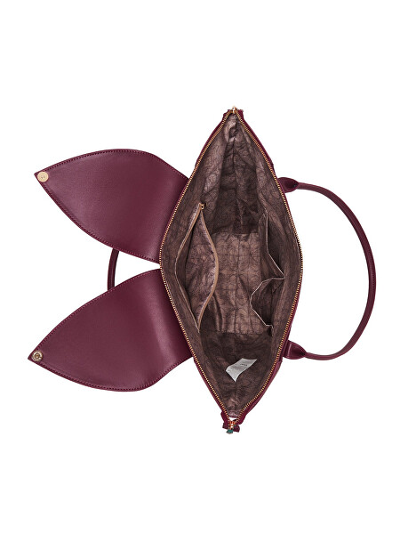Dámská kožená kabelka Venea Wine