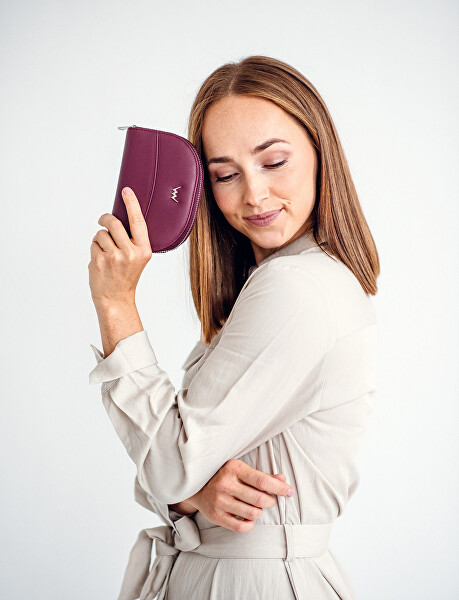 Dámská kožená peněženka Alindra Wine