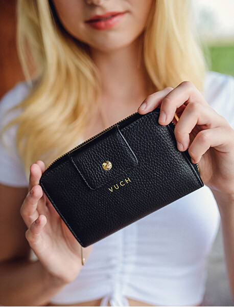 Dámská kožená peněženka Ebba Black