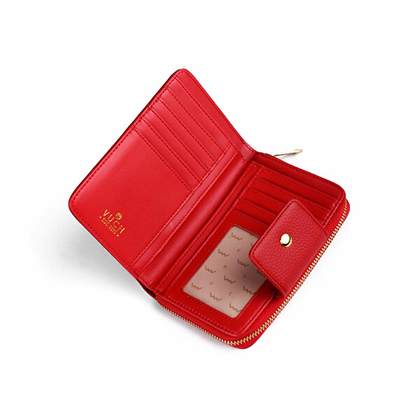 Dámská kožená peněženka Ebba Red