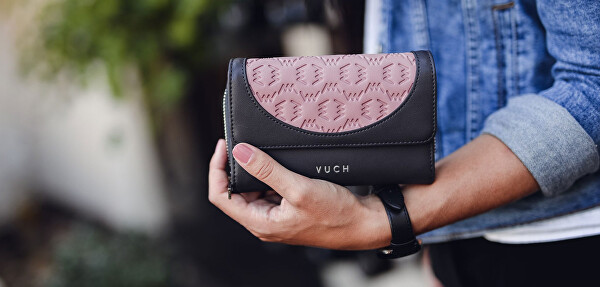 Dámská kožená peněženka Herlys B-Pink
