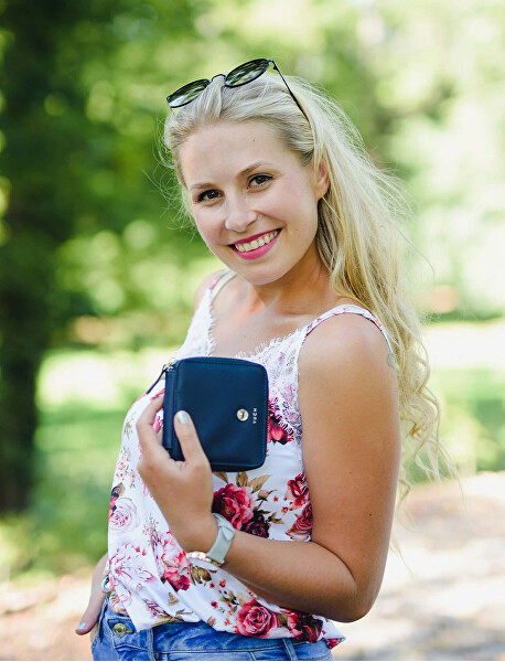 Dámská kožená peněženka Patricia Blue