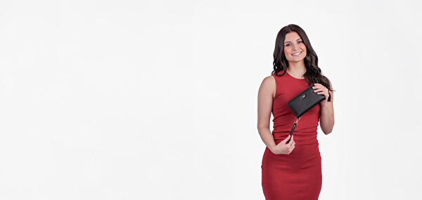 Dámská kožená peněženka Rodriga Black