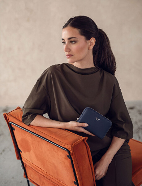 Dámská kožená peněženka Rodriga Mini Grace Dark Blue