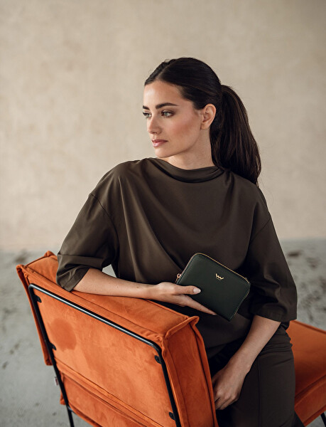 Dámská kožená peněženka Rodriga Mini Grace Dark Green