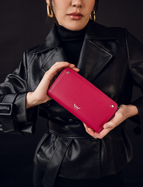 Dámská kožená peněženka Tilda Raspberry Pink