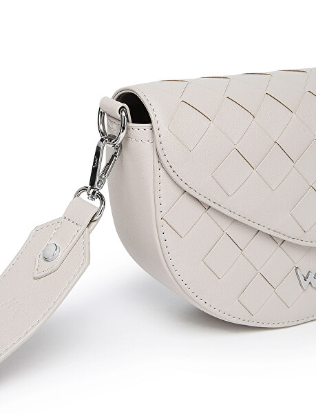 Dámská ledvinka Tricia Intrecciato Beige