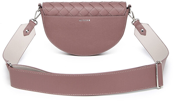 Dámská ledvinka Tricia Intrecciato Dusty Pink