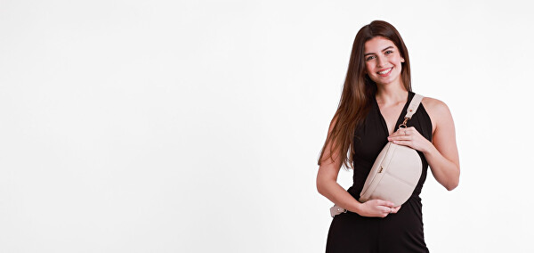 Dámská ledvinka Vasco Light Beige