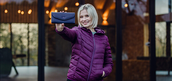 Dámská peněženka Enzo Dark Blue