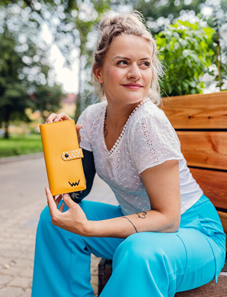 Dámská peněženka Hermione Dot Yellow