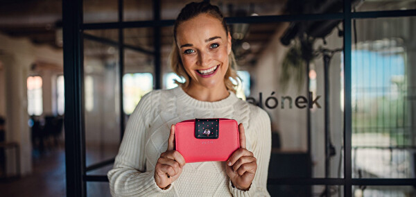 Dámská peněženka Leora Melon Pink